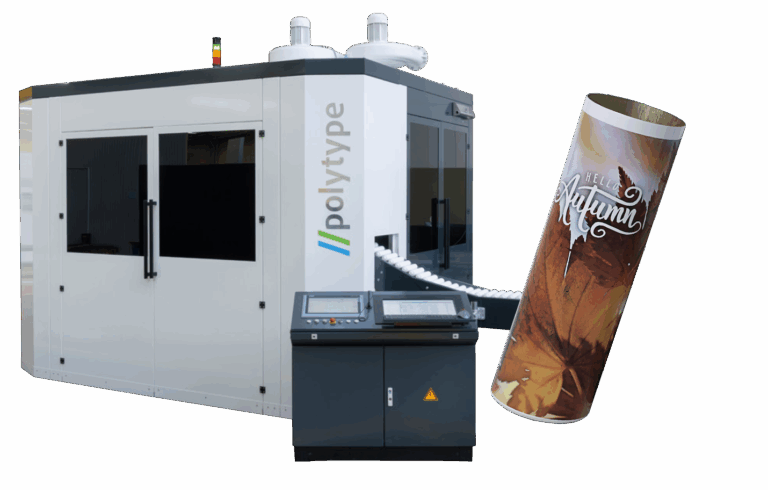 DigiCan aerosol and tube decoration machine