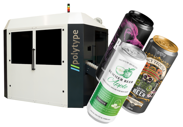 DigiCan digital inkjet printer for beverage cans